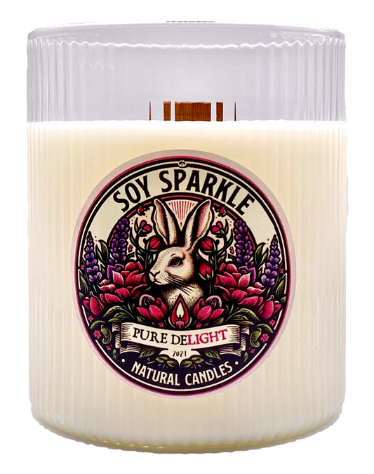 Blumenwiese – Premium Soja-Duftkerze – Classic Edition