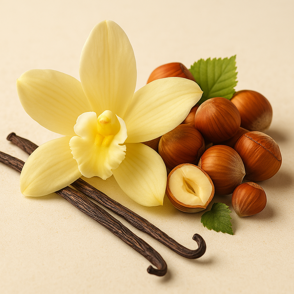 Wilde Vanille mit Haselnuss