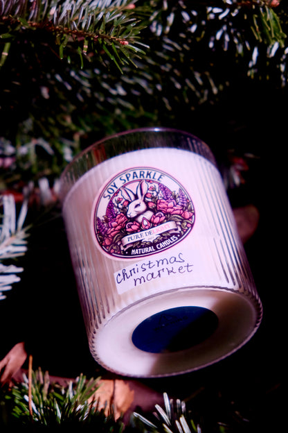 Marché de Noël de Vienne – Bougie parfumée au soja Premium – Édition Classique