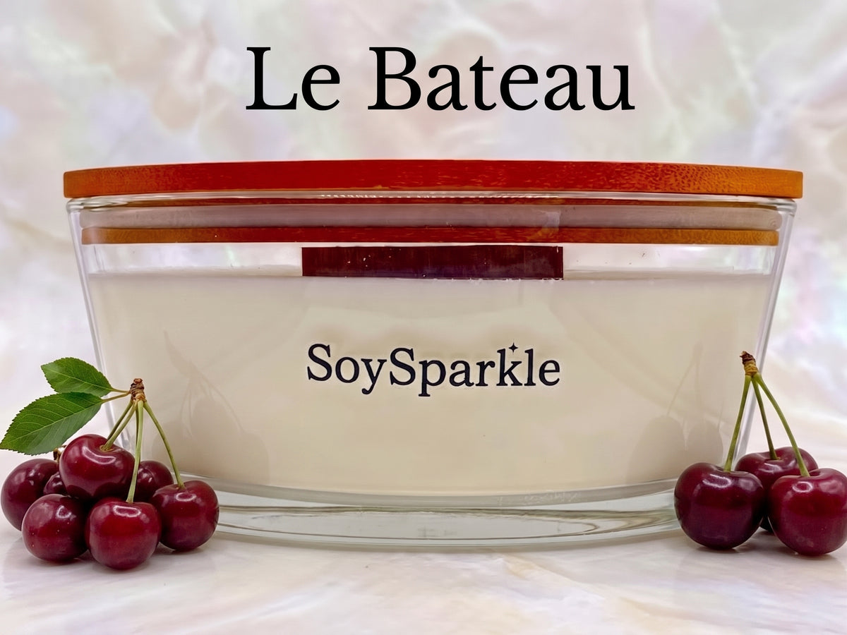 Le Bateau – Premium Soja-Duftkerze (Kirschentanz) – Le Bateau Edition