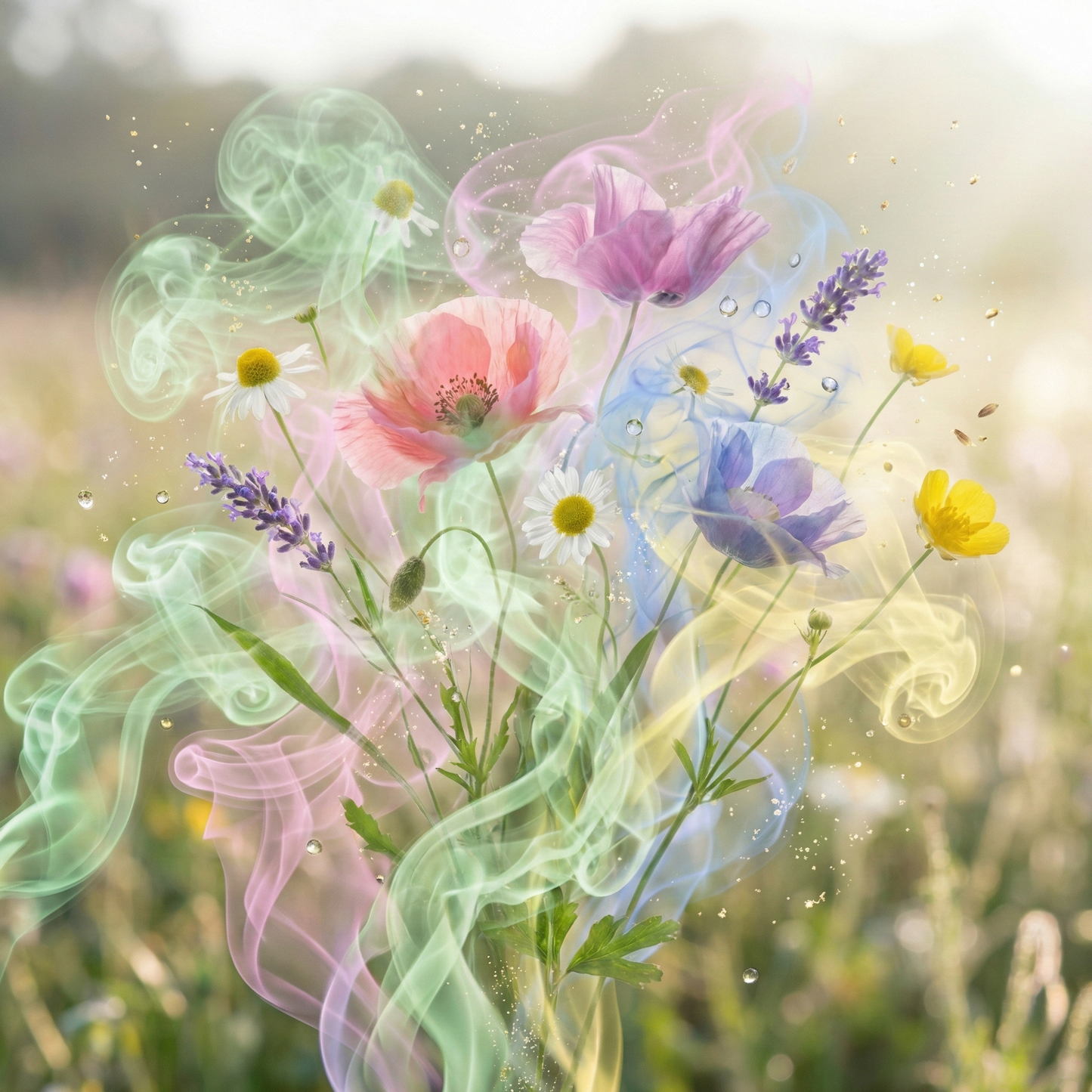 Blumenwiese – Premium Soja-Duftkerze – Classic Edition