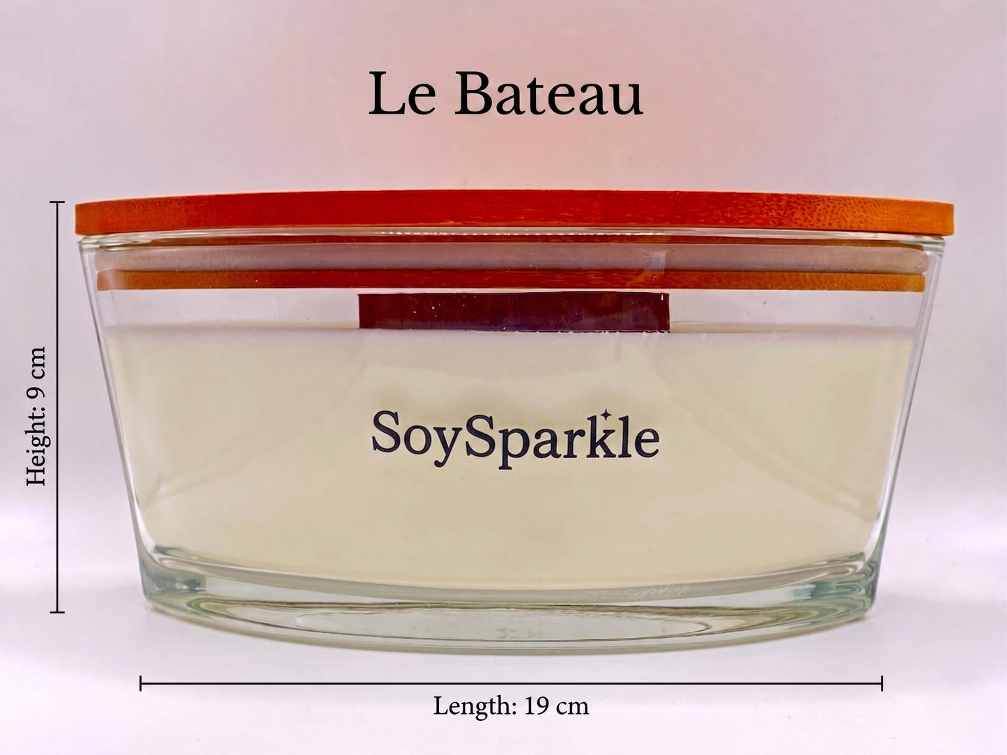 Le Bateau – Premium Soja-Duftkerze (Kirschentanz) – Le Bateau Edition