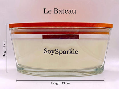 Le Bateau – Premium Soja-Duftkerze (Kirschentanz) – Le Bateau Edition